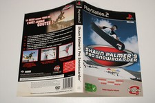 Jaquette  SHAUN PALMER’S PRO SNOWBOARDER  / Sony / Pal / fr