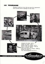 Publicité ancienne Caravelair 1964 issue de magazine