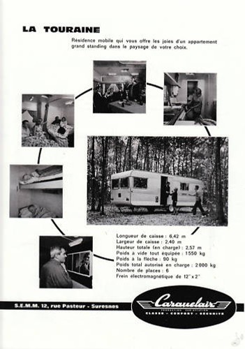 Publicité ancienne caravelair - publicité,