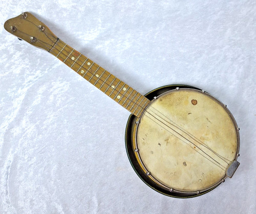Antique resonator banjo - antique,