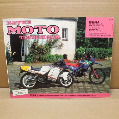 Revue moto technique honda - moto,