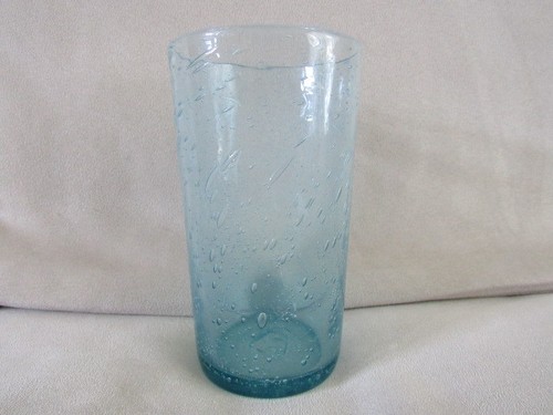 Grand verre bulles - verre, à