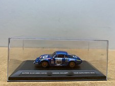 KIT MONTÉ JPS ALPINE A110 1800 1973 TOUR AUTO HISTO 2010 EN BOITE 1/43 AG D8