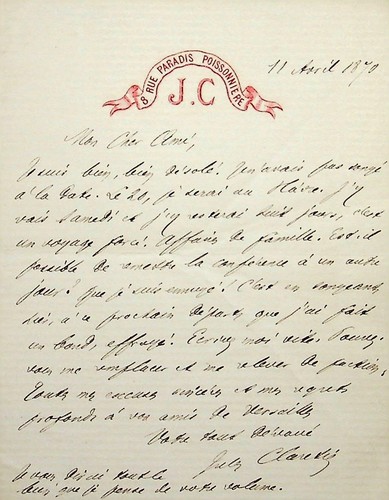 S jules claretie - ✒,