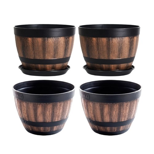 Pot fleurs plastique lot - pot, de