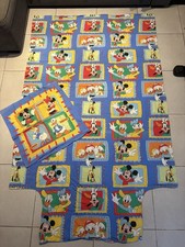 Housse de couette Mickey Minnie et leurs amis + taie d’oreiller