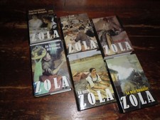 A VOIR !! LOT 6 ROMANS EMILE ZOLA " LES ROUGON-MACQUART " 1990/91