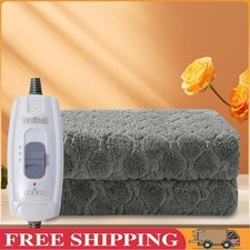 Couverture Électrique Intelligente Confortable Gris Sur Couverture Portable Ménage Bureau Couverture
