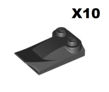 Lego ® Lot 10 Brique Noir