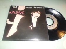  VINYLE 45 TOURS MAURANE  TOUT POUR UN SEUL HOMME   / 2 TITRES PN3 