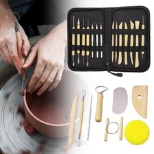 9 Pièces Outils Bois Poterie
