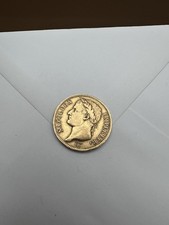 Pièce de 40 francs en OR Napoléon Ier 1811 A ;  12.8 g