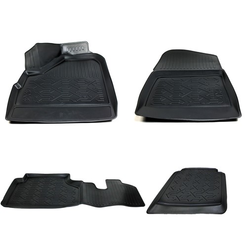 Set tapis caoutchouc 4x4 - tapis,