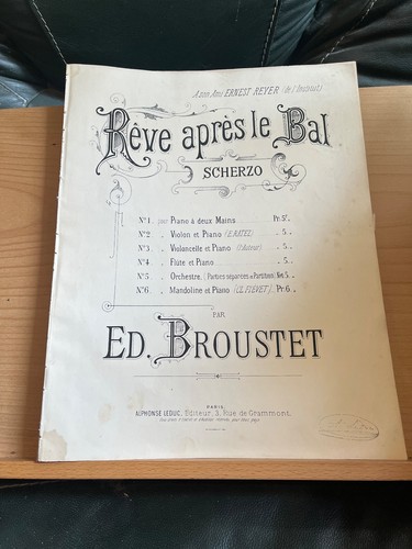 Broustet après le bal - le,