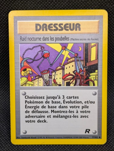 Carte pokemon raid - carte, nocturne