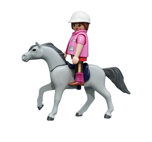 Playmobil cavalière avec