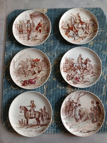 Assiettes creil montereau - assiettes-,