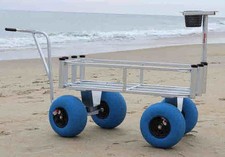 Chariot De Plage À 4 Roues