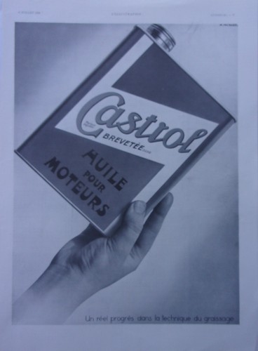 Publicite huile castrol - publicite,
