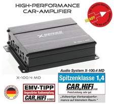 Audio System X-100.4 MD Micro Amplificateur de puissance 4 canaux...