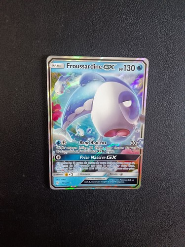 Carte pokémon froussardine - pokémon, gx