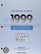 1999 GMC Transmission Manuelle