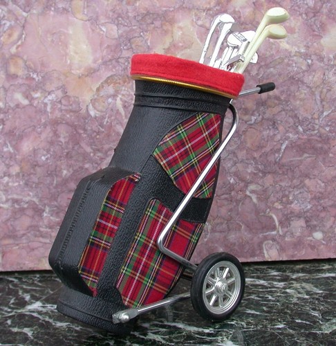 Golf chariot miniature trolley - golf,