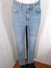 Pantalon jeans taille haute