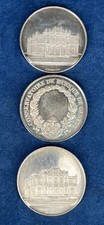 3 Médailles argent silver
