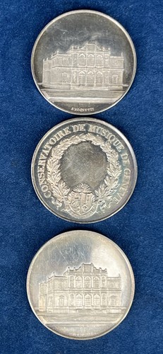 Médailles argent silver - 3,
