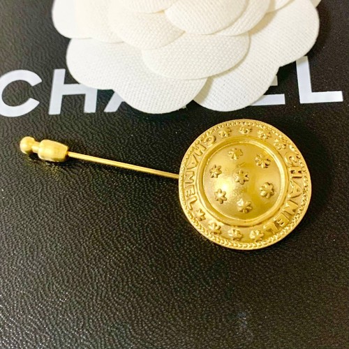 Broche médaillon vintage - médaillon,