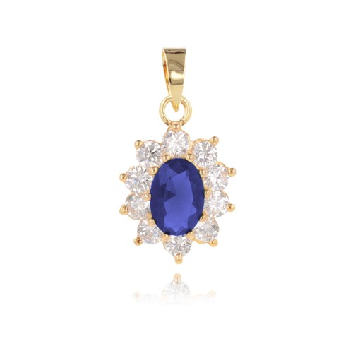 Pendentif fleur marquise - marquise, coul