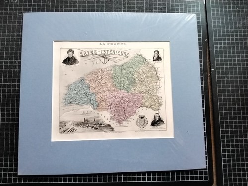 Carte ancienne migeon - carte,