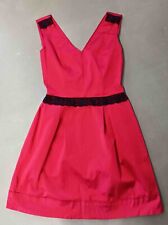 robe rouge noir habillée cocktail cérémonie :: suiteblanco :: taille xs 34