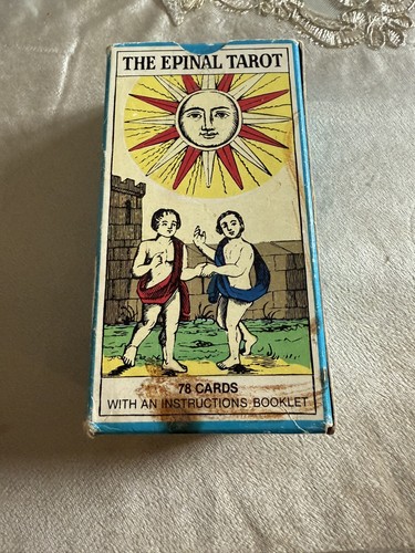 Old tarot epinal card - old,
