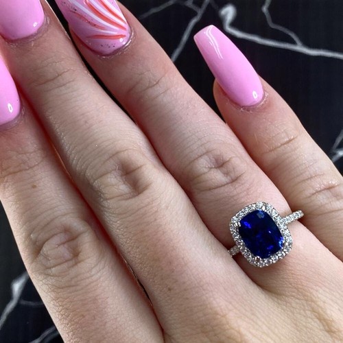 Bague mariage saphir - bague, bleu