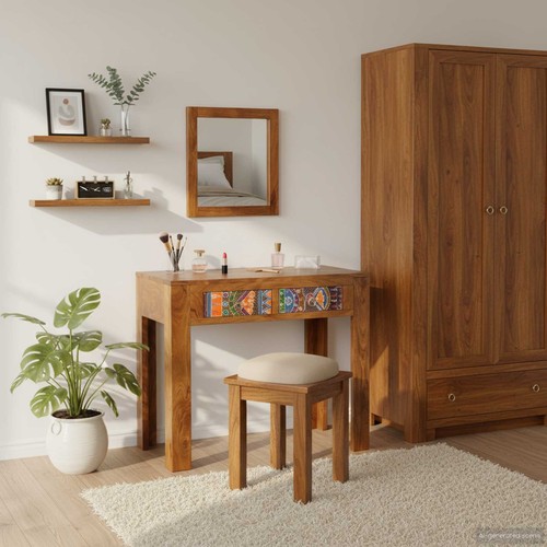 Table toilette marron x - 90,