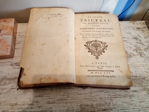 Grand trictrac méthode - le, trictrac,