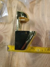 Paire de support d' étagère en laiton 