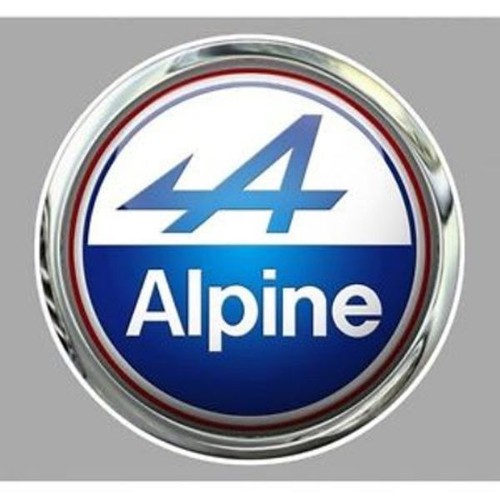 Alpine sticker vinyle laminé - sticker,