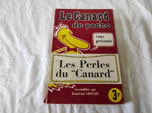 Livre canard poche les - le, de