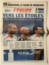 L'EQUIPE 9 JUILLET 2006 FINALE