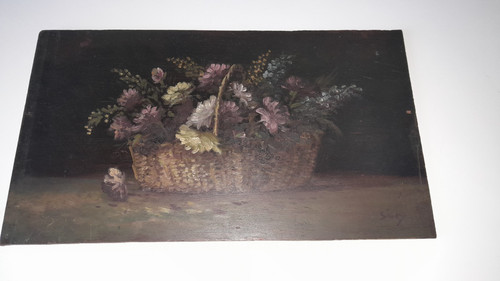 Peinture sur bois - peinture, a