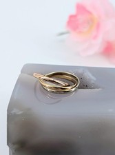 Bague trinity 3 anneaux en 3