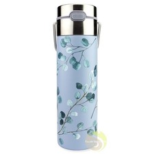 Bouteille isotherme Eucalyptus Leeza gourde thermos nomade voyage