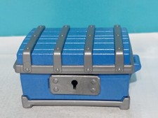 PLAYMOBIL COFFRE BLEU FRANÇAIS PHARE PIRATES TRÉSOR PIRATE REF 6680 70392 9522