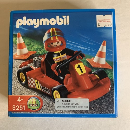 Vintage playmobil 3251 - playmobil, kart