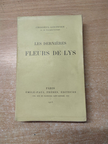 Les dernières fleurs - lys,