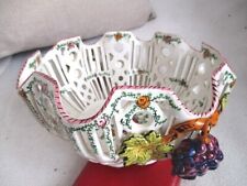 faïence de Desvres Corbeille