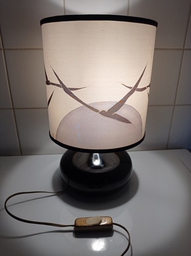 Lampe signée probablement - signée,